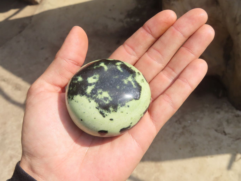 Polished Leopard stone Gallets  x 6 From Zimbabwe - Toprock Gemstones and Minerals 