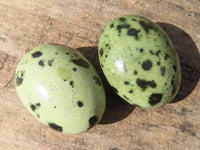 Polished Leopard stone Gallets  x 6 From Zimbabwe - Toprock Gemstones and Minerals 