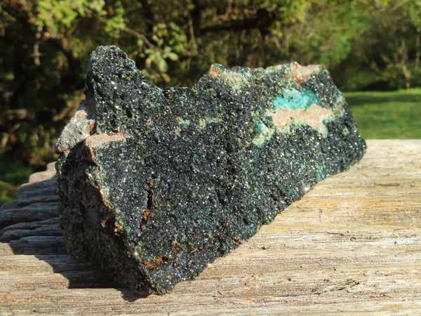 Natural Rare Copper Phosphate Libethenite On Dolomite Cluster x 1 From Shituru, Congo - TopRock