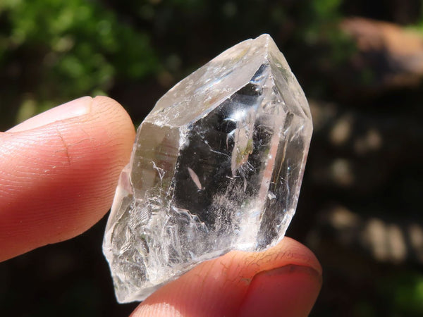 Natural Single Clear Quartz Crystals  x 1.9 Kg Lot From Zimbabwe - TopRock