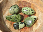 Polished Highly Selected Leopard Stone Green & Blue Dot Patterned Free Forms - Sold per 1 kg  From Zimbabwe - TopRock