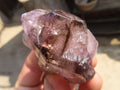 Natural Window Amethyst Crystals  x 12 From Chiredzi, Zimbabwe - Toprock Gemstones and Minerals 