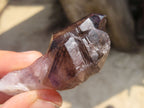 Natural Window Amethyst Crystals  x 12 From Chiredzi, Zimbabwe - Toprock Gemstones and Minerals 