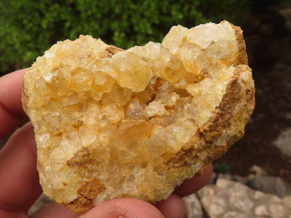 Natural Limonite Quartz Clusters x 12 From Solwezi, Zambia - Toprock Gemstones and Minerals 