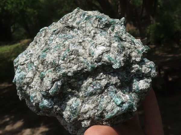 Natural Large Green Emerald In Mica & Quartz Schist Specimens x 2 From Sandawana, Zimbabwe - TopRock