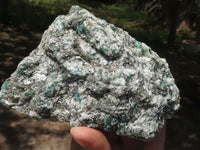 Natural Large Green Emerald In Mica & Quartz Schist Specimens x 2 From Sandawana, Zimbabwe - TopRock