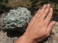 Natural Large Green Emerald In Mica & Quartz Schist Specimens x 2 From Sandawana, Zimbabwe - TopRock