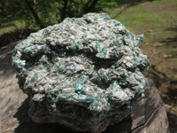 Natural Large Green Emerald In Mica & Quartz Schist Specimens x 2 From Sandawana, Zimbabwe - TopRock