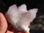 Natural Pale Lilac Spirit Quartz Clusters x 12 From Boekenhouthoek, South Africa - Toprock Gemstones and Minerals 