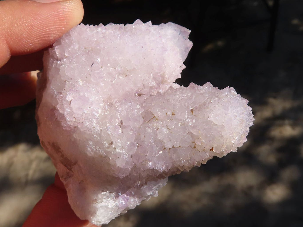 Natural Pale Lilac Spirit Quartz Clusters x 12 From Boekenhouthoek, South Africa - Toprock Gemstones and Minerals 