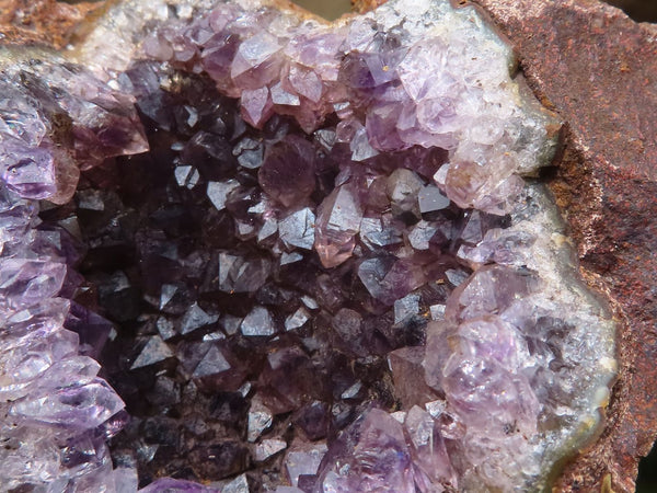 Natural Amethyst & Crystal Centred Geodes  x 6 From Zululand, South Africa - TopRock