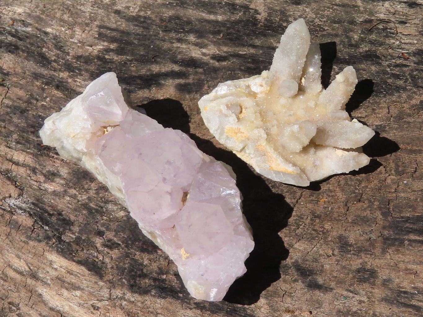 Natural Small Mixed Spirit Quartz Clusters  x 24 From Boekenhouthoek, South Africa - TopRock