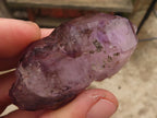 Natural Smokey Amethyst Window Quartz Crystals  x 12 From Chiredzi, Zimbabwe - Toprock Gemstones and Minerals 