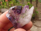 Natural Smokey Amethyst Window Quartz Crystals  x 12 From Chiredzi, Zimbabwe - Toprock Gemstones and Minerals 