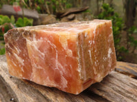 Natural New Sunset Orange Calcite Specimens  x 4 From Spitzkop, Namibia - Toprock Gemstones and Minerals 