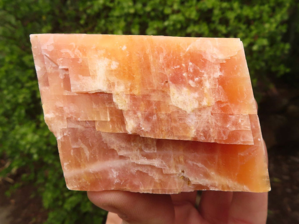 Natural New Sunset Orange Calcite Specimens  x 4 From Spitzkop, Namibia - Toprock Gemstones and Minerals 