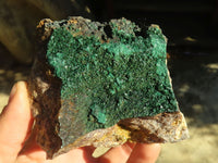 Natural Micro Botryoidal Crystalline Malachite Specimens  x 6 From Congo - Toprock Gemstones and Minerals 