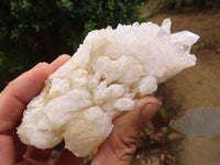 Natural Mixed Brandberg Quartz Matrix Specimens x 3 From Brandberg, Namibia - Toprock Gemstones and Minerals 