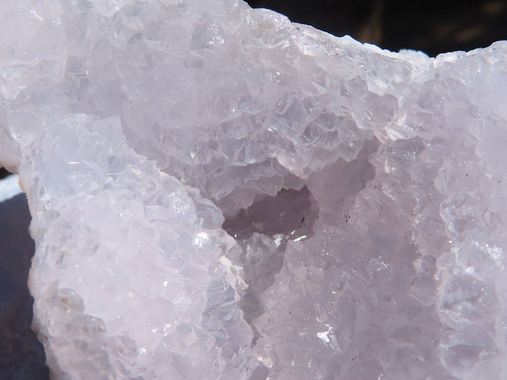 Natural Etched Blue Chalcedony Specimens  x 3 From Nsanje, Malawi - Toprock Gemstones and Minerals 