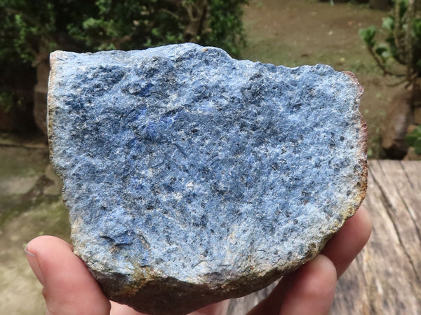Natural Rare Blue Dumortierite Rough Specimens  x 3 From Mozambique - TopRock