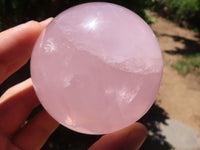 Polished  Star Rose Quartz Spheres x 4 From Ambatondrazaka, Madagascar - TopRock