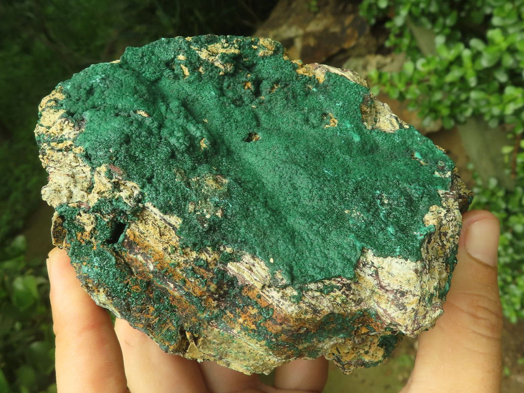 Natural Crystalline Malachite Specimens  x 2 From Congo - TopRock