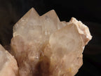 Natural Cascading Smokey Quartz Clusters x 3 From Luena, Congo - Toprock Gemstones and Minerals 