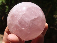 Polished  Star Rose Quartz Spheres x 4 From Ambatondrazaka, Madagascar - TopRock