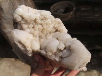 Natural Castle Quartz Cluster x 1 From Ivato, Madagascar - Toprock Gemstones and Minerals 