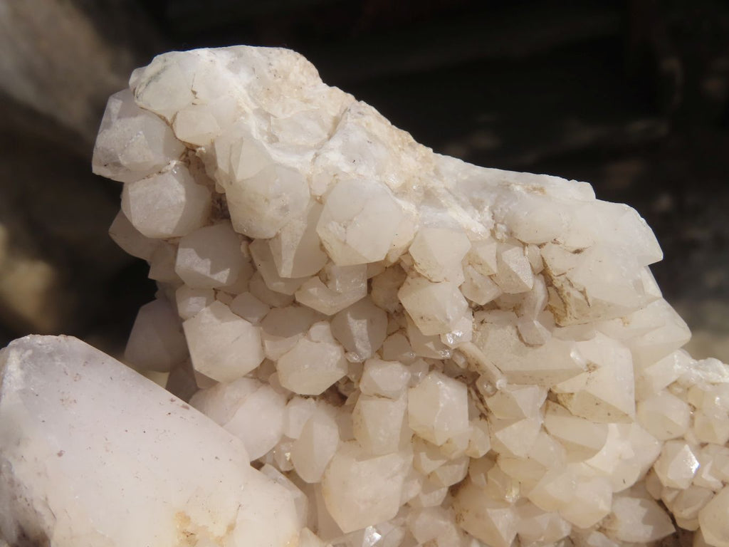 Natural Castle Quartz Cluster x 1 From Ivato, Madagascar - Toprock Gemstones and Minerals 