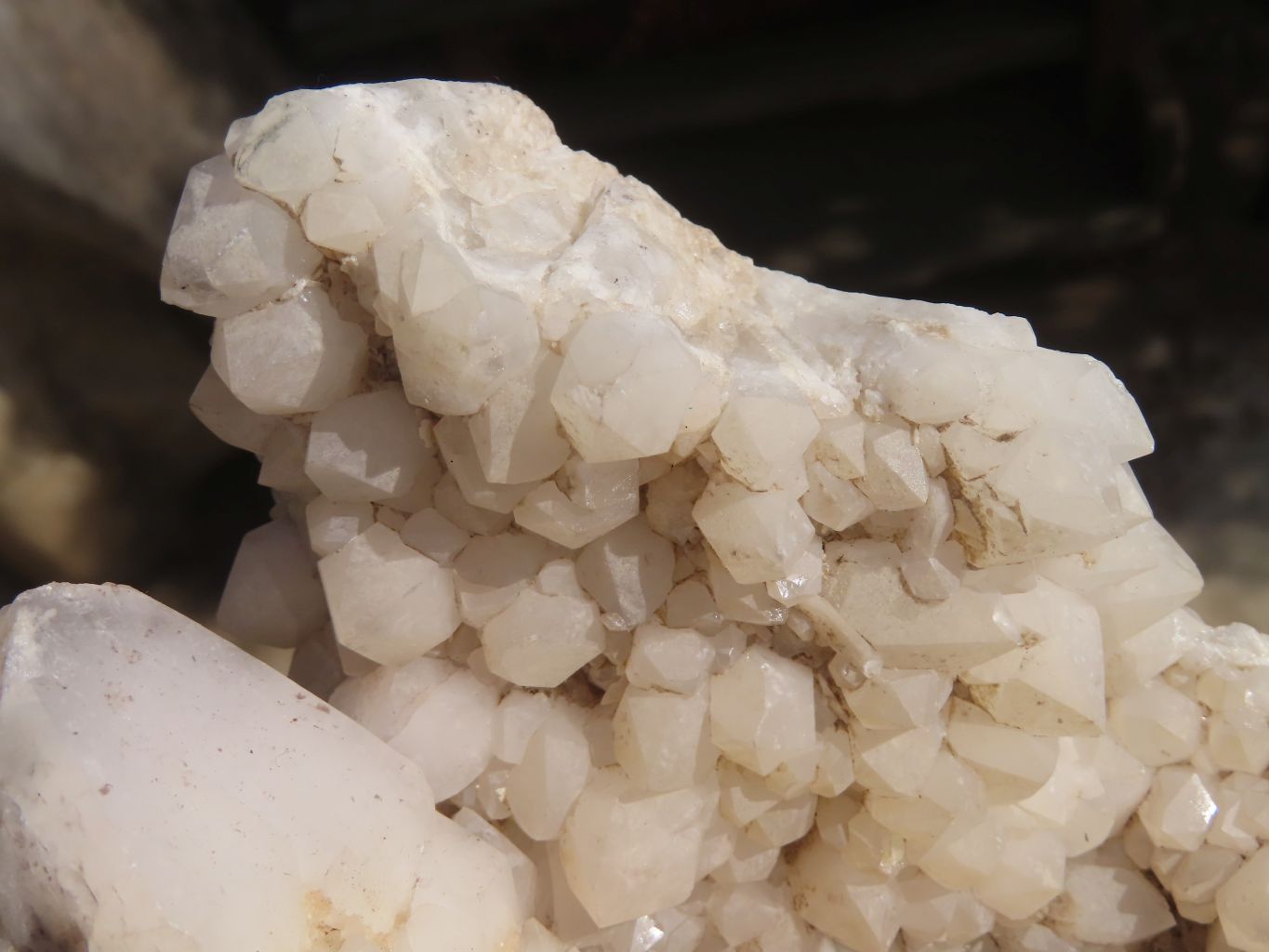 Natural Castle Quartz Cluster x 1 From Ivato, Madagascar - Toprock Gemstones and Minerals 