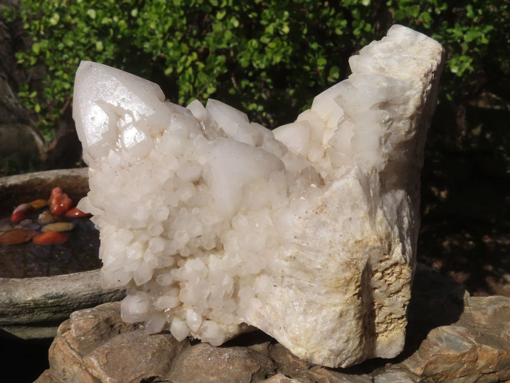 Natural Castle Quartz Cluster x 1 From Ivato, Madagascar - Toprock Gemstones and Minerals 
