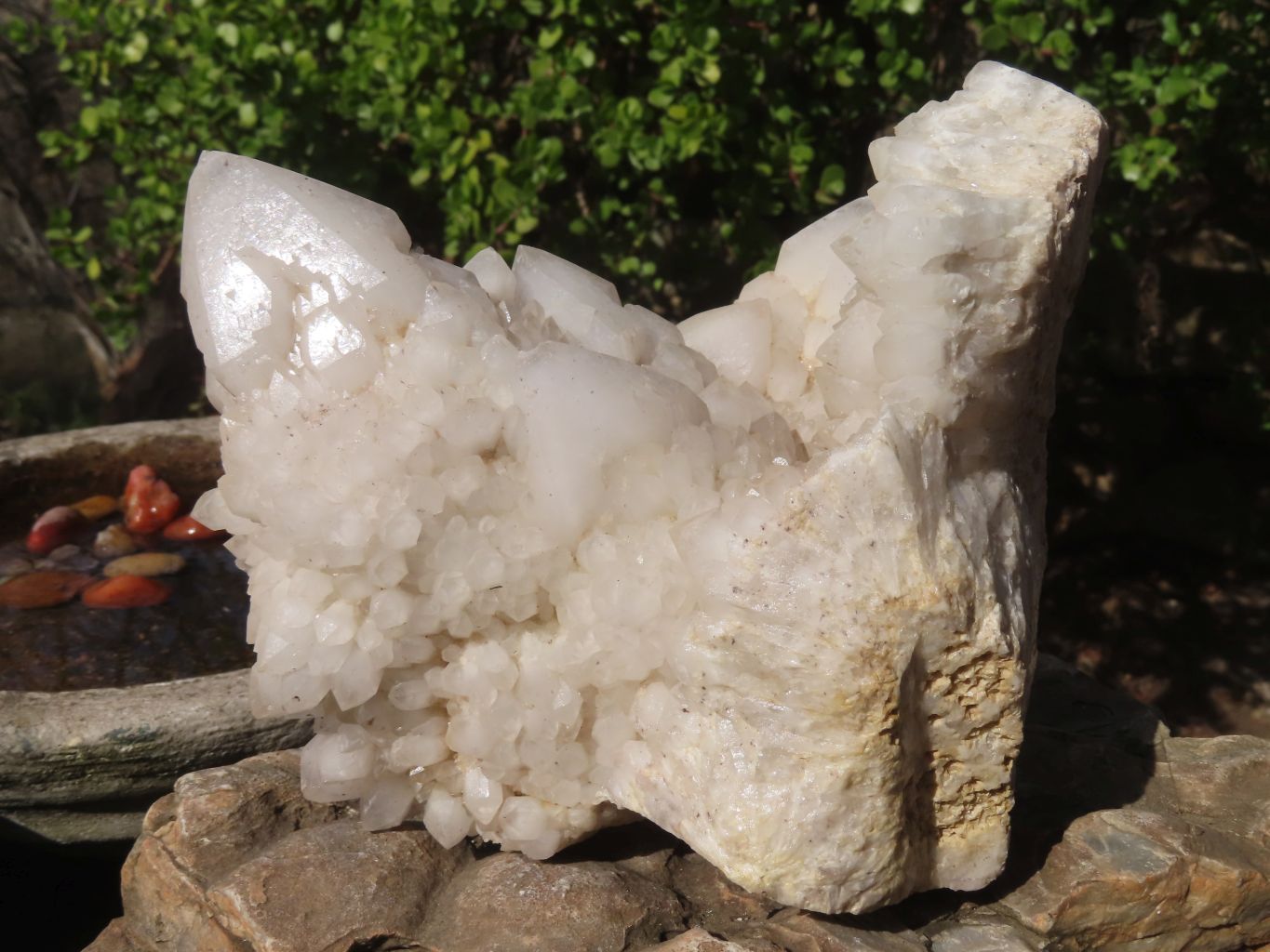 Natural Castle Quartz Cluster x 1 From Ivato, Madagascar - Toprock Gemstones and Minerals 