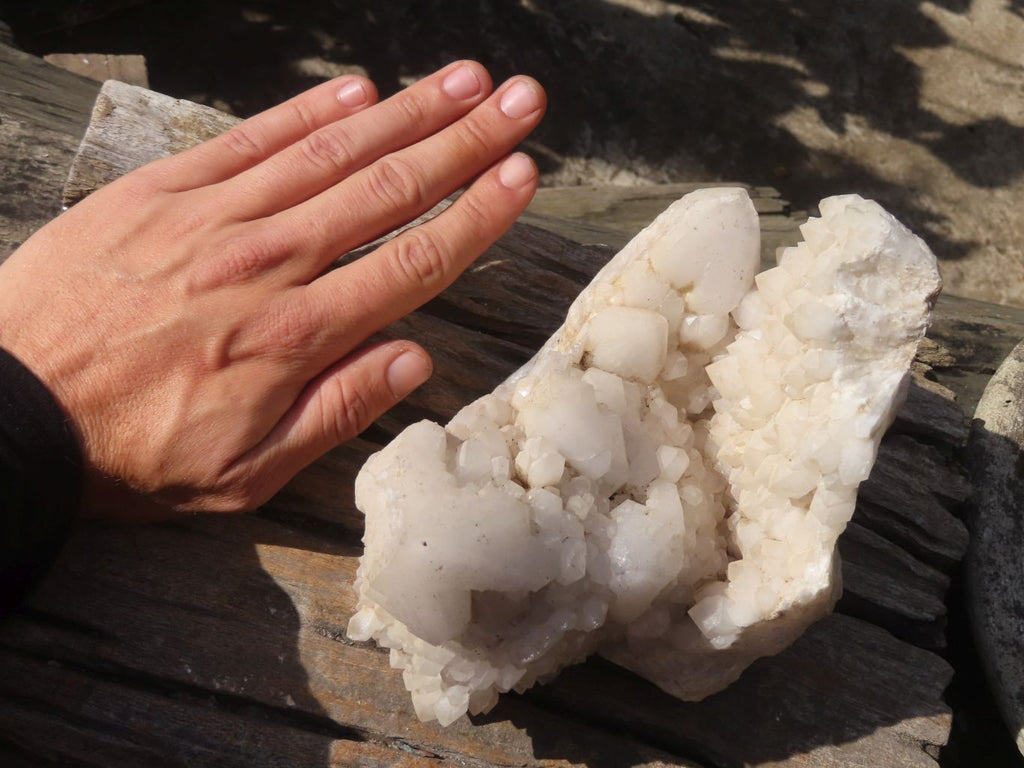 Natural Castle Quartz Cluster x 1 From Ivato, Madagascar - Toprock Gemstones and Minerals 