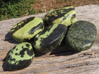 Polished Leopard Stone / Serpentine Free Forms  x 5 From Zimbabwe - TopRock