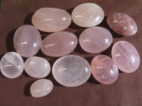 Polished Gemmy Ambatondrazaka Rose Quartz Gallet Free Form - sold per 1 kg From Madagascar - TopRock