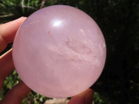 Polished  Star Rose Quartz Spheres x 4 From Ambatondrazaka, Madagascar - TopRock