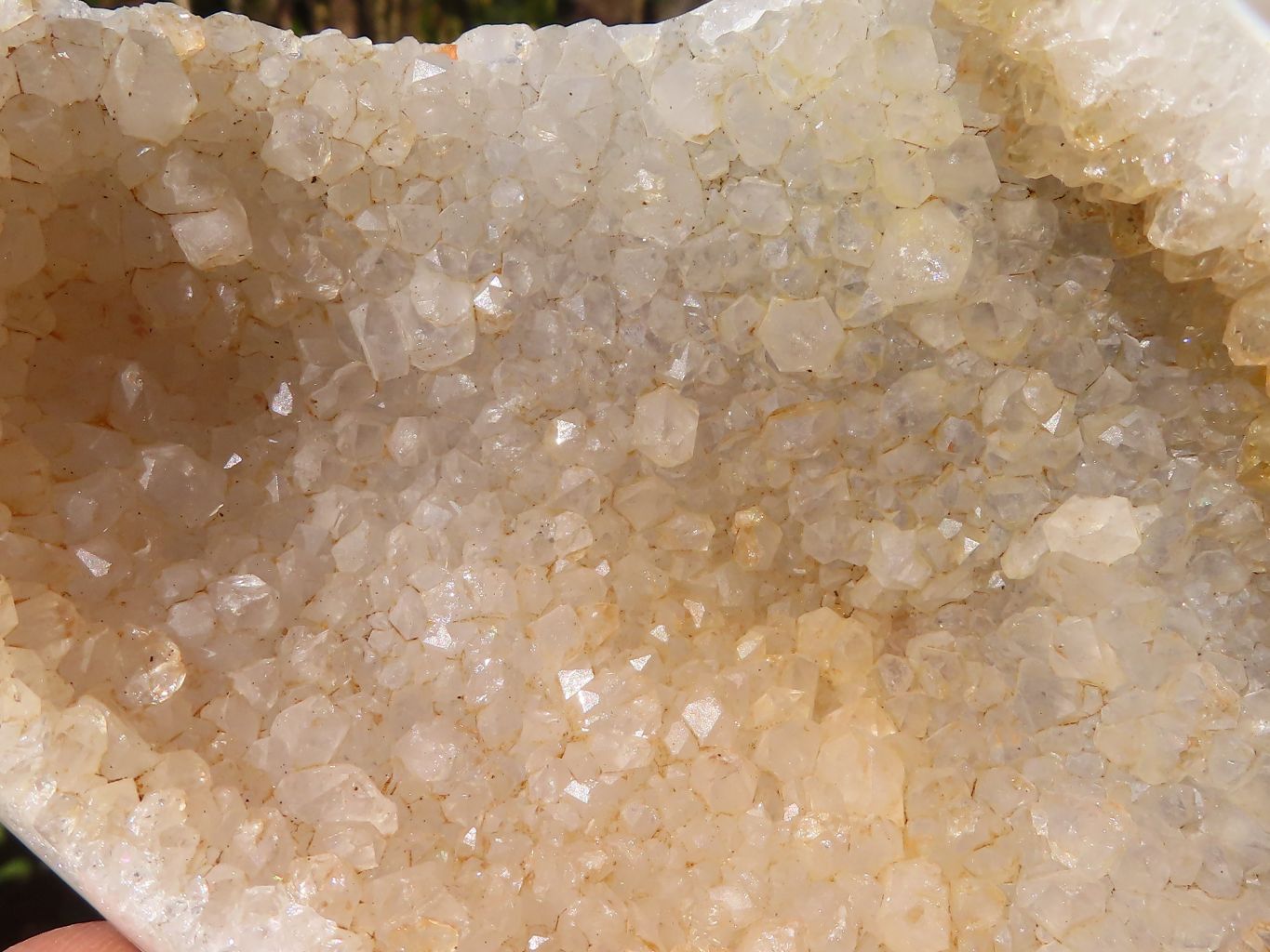 Polished Crystal Centred Agate Geodes  x 3 From Madagascar - Toprock Gemstones and Minerals 