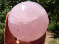 Polished  Star Rose Quartz Spheres x 4 From Ambatondrazaka, Madagascar - TopRock