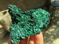 Natural Chatoyant Silky Malachite Specimens  x 12 From Kasompe, Congo - Toprock Gemstones and Minerals 