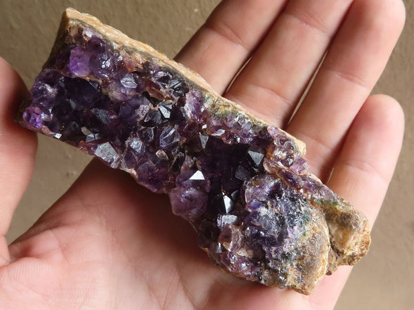 Natural Amethyst & Crystal Centred Geodes  x 15 From Zululand, South Africa - TopRock