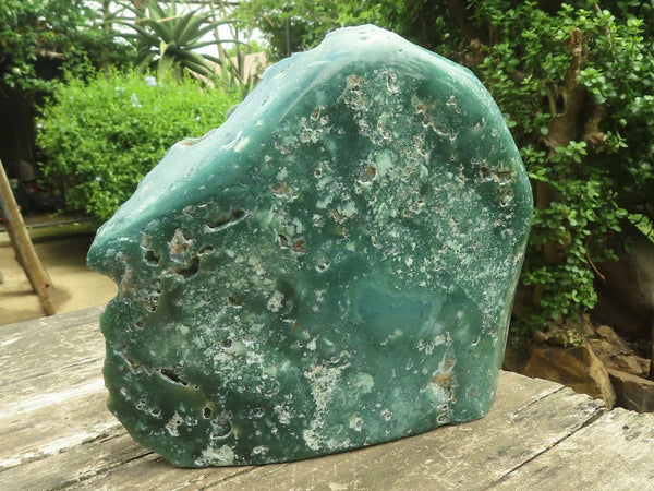 Polished Huge Mtorolite / Emerald Chrysoprase Display Piece x 1 From Zimbabwe - TopRock