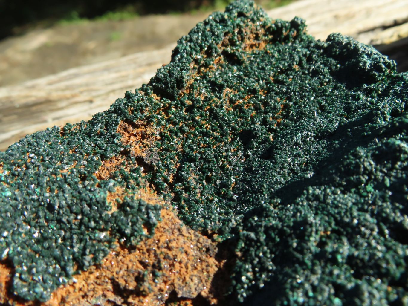 Natural Crystalline Malachite Specimens x 2 From Tenke Fungurume, Congo - TopRock