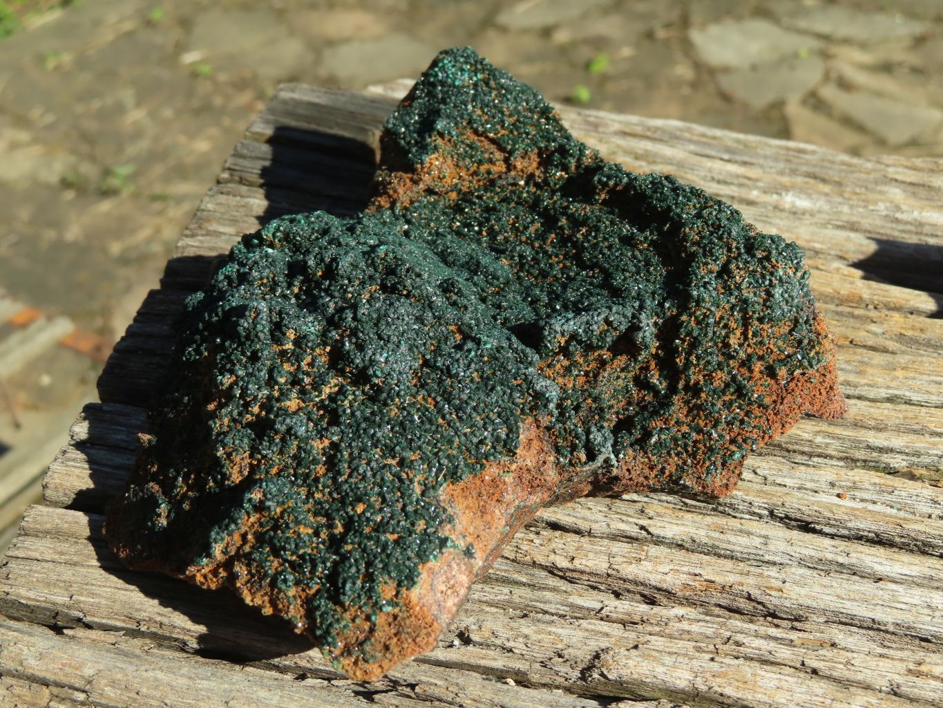 Natural Crystalline Malachite Specimens x 2 From Tenke Fungurume, Congo - TopRock