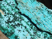 Natural Drusy Chrysocolla & Malachite Dolomite Specimens x 2 From Likasi, Congo - Toprock Gemstones and Minerals 