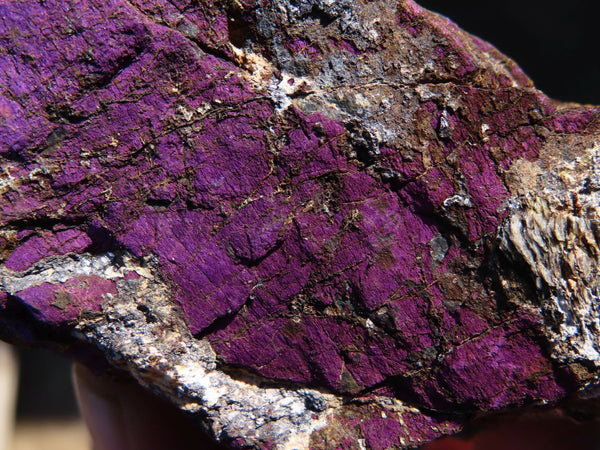 Natural Rough Purpurite Specimens x 2 From Erongo, Namibia - TopRock