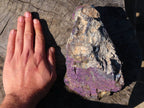 Natural Rough Purpurite Specimens x 2 From Erongo, Namibia - TopRock