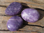 Polished Purple Lepidolite Gallets  x 12 From Zimbabwe - Toprock Gemstones and Minerals 