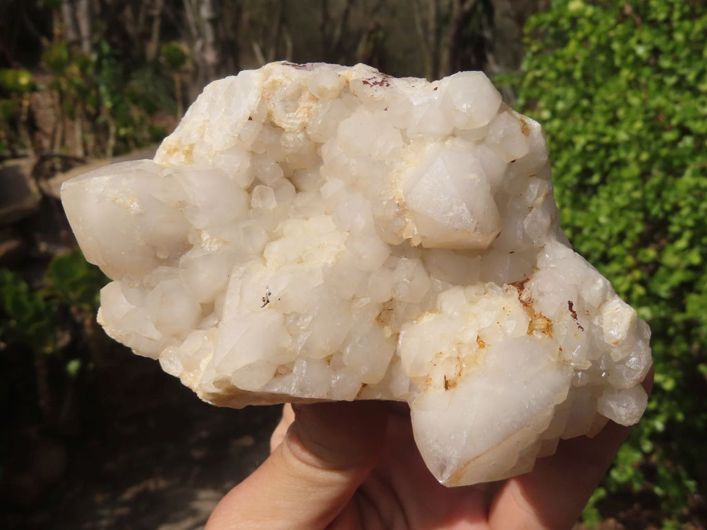 Natural Castle Quartz Clusters x 6 From Ivato, Madagascar - Toprock Gemstones and Minerals 