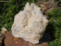 Natural Large Window & Phantoms Castle Quartz Cluster x 1 From Madagascar - TopRock